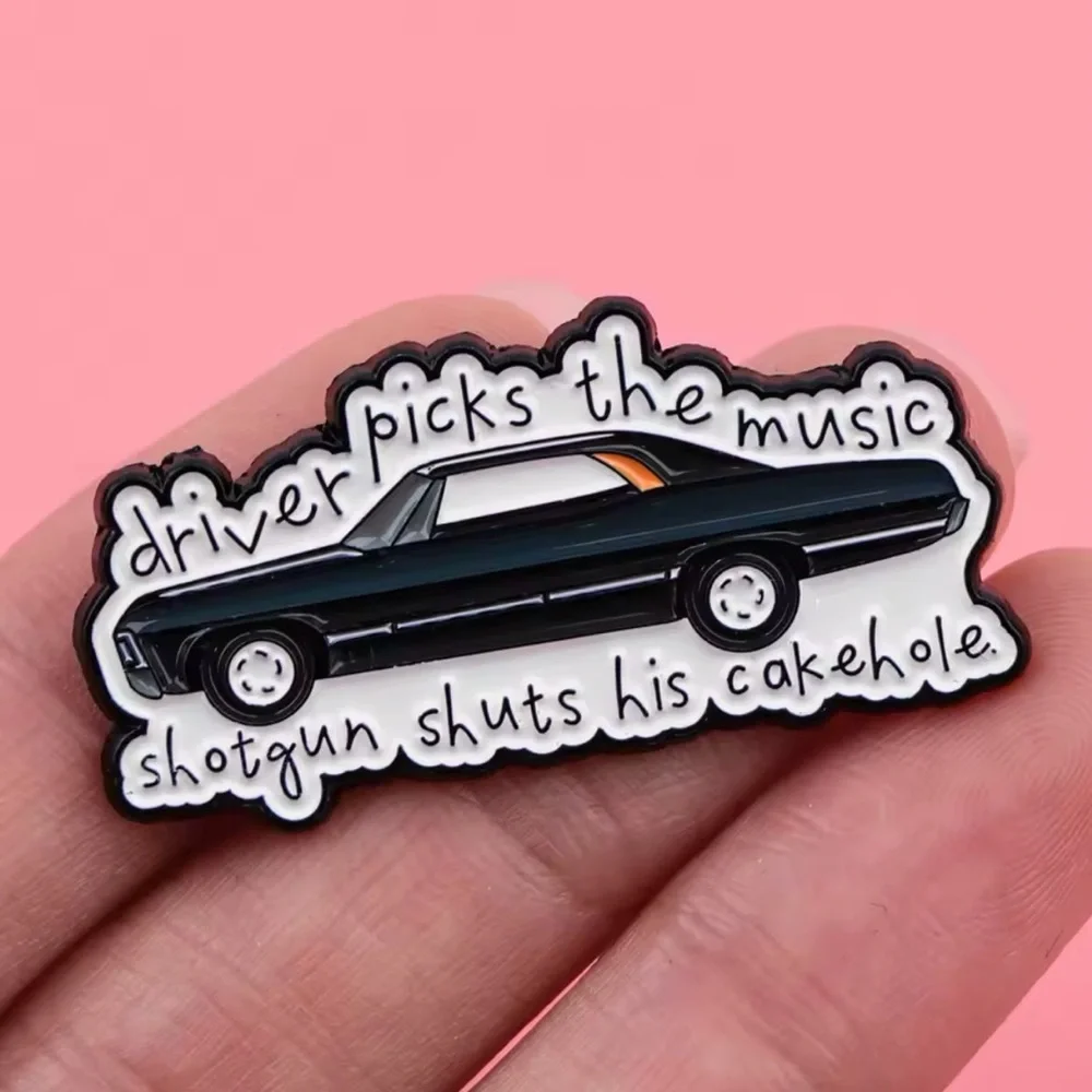 Supernatural TV Show Dean Winchester Enamel Pin